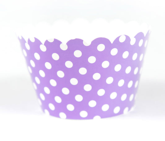 Cupcake Couture Polka Purple